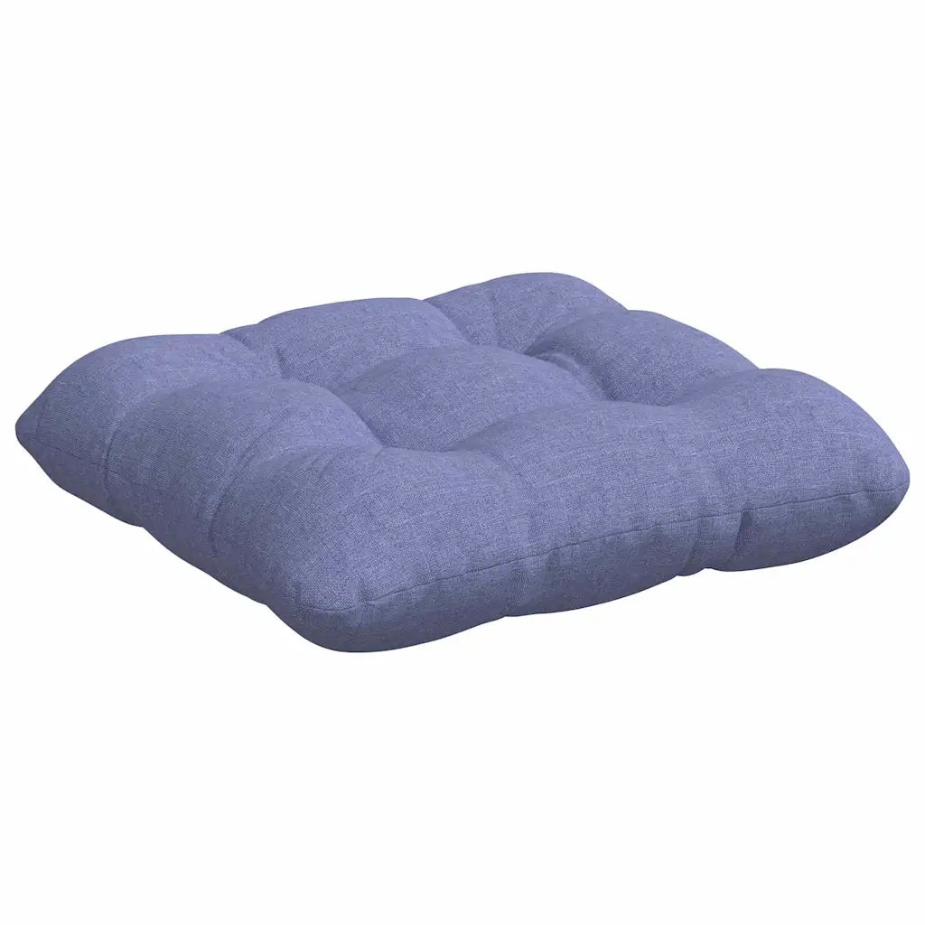 Cuscini per Seduta 4 pcs Blu jeans 40 x 40 x 12 cm Tessuto