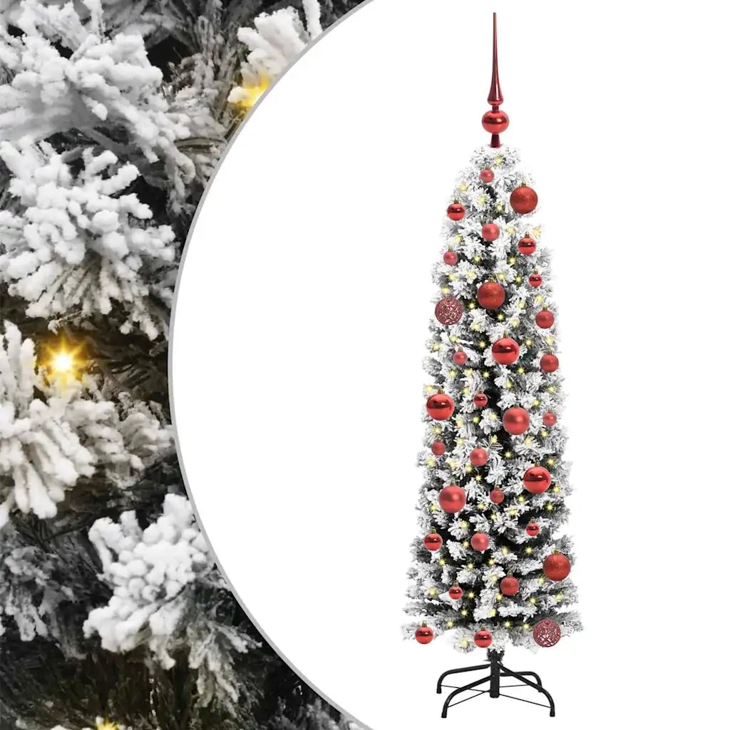Albero di Natale artificiale con 150 LED Verde 120 cm 3394996