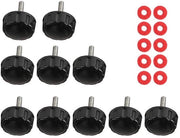 Set di accessori per spinmola 10 pezzi - Afdichtingen - Copertura di farfalla - Supporto di distanza - Accessori per viti - Costruzione robusta