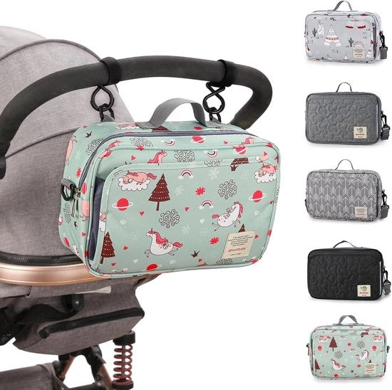 Organizzatore di Carrello per Bambini - Borsa Portatile Universale per Lui, Giocattoli e Telefoni Cellulari