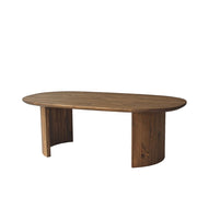 Tavolino in legno "Hudson" - 120 x 60 x 40 cm - Marrone