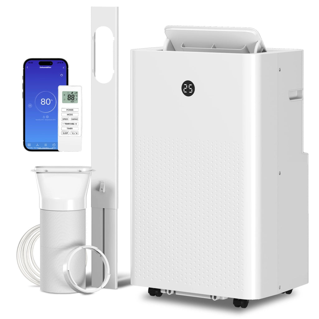 Condizionatore portatile 12000 BTU ¨C zephmum ¨C 4-in-1 WiFi controllo vocale
