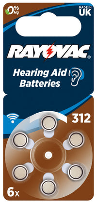 varta batteria acustica 312 confezione da 6pz cod:ferx.93496