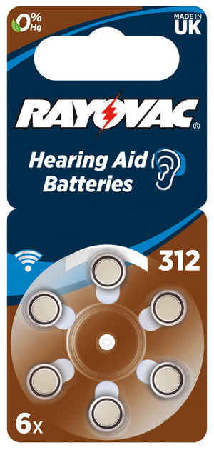 varta batteria acustica 312 confezione da 6pz cod:ferx.93496