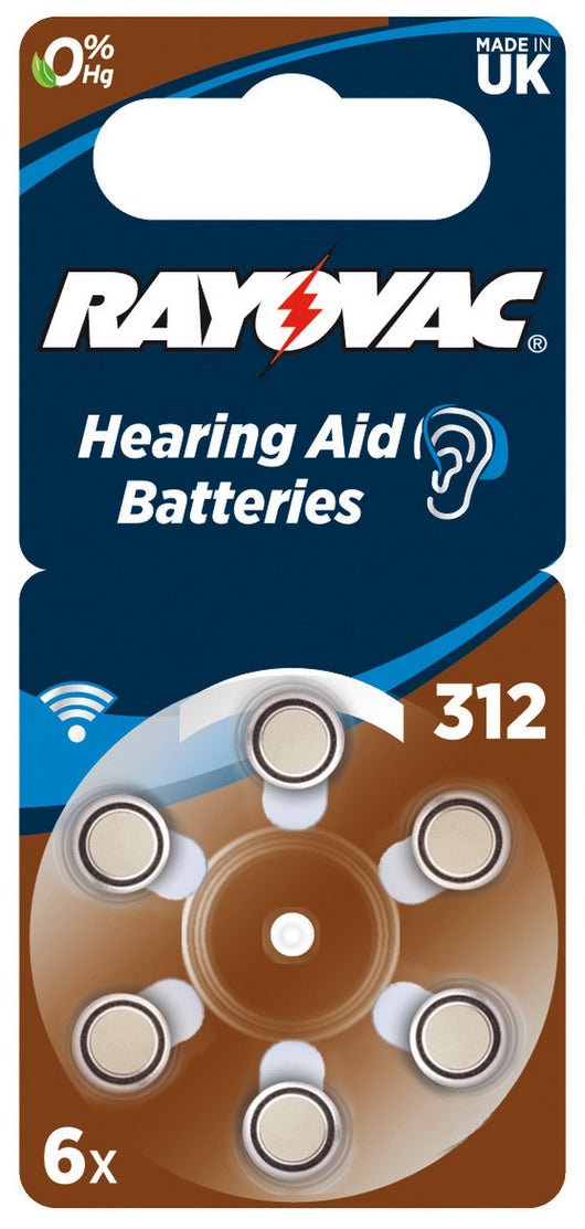 varta batteria acustica 312 confezione da 6pz cod:ferx.93496