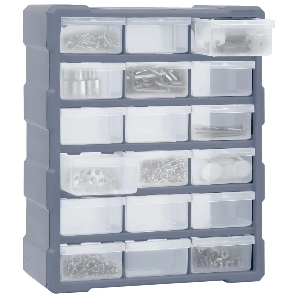 Mobile Contenitore con 18 Cassetti Medi 38x16x47 cm CFW5587613