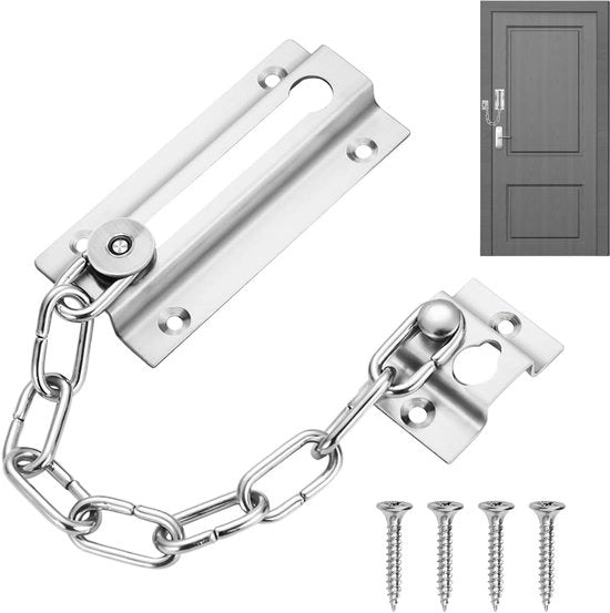 Catena per porte - Catena di sicurezza per porte - Acciaio inossidabile