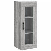 Armadietto a Muro | Mobile a Parete Grigio Sonoma 34,5x34x90 cm