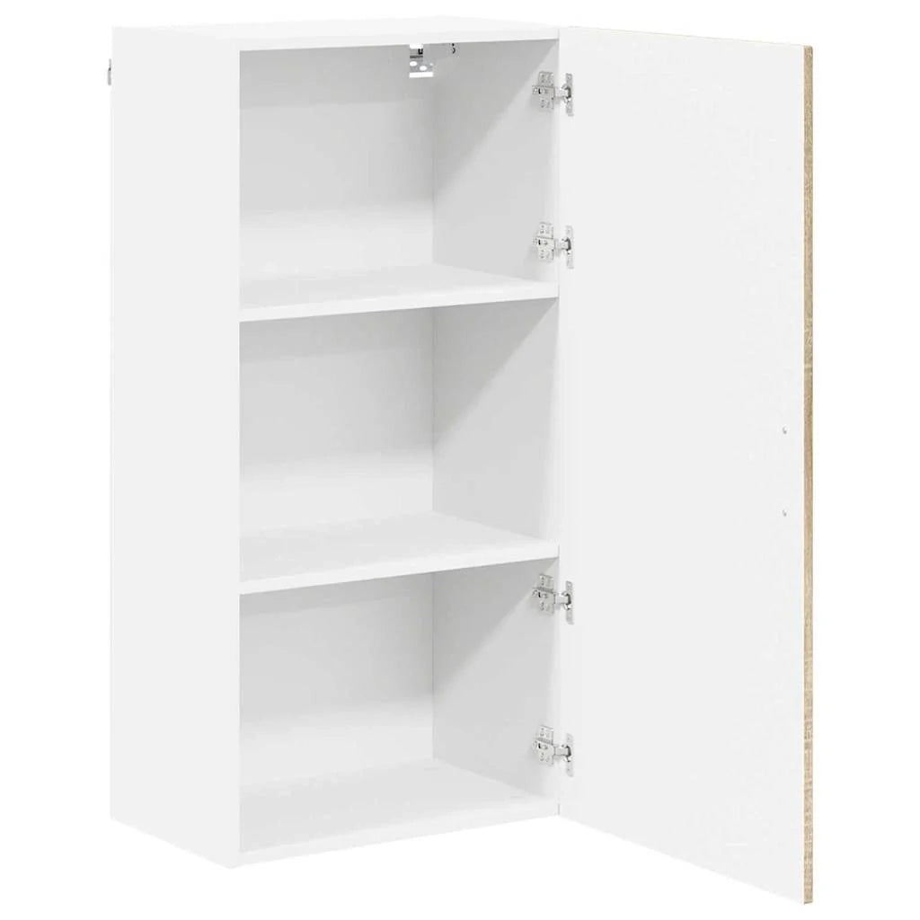Armadio da cucina moderno ed essenziale 50 x 31 x 100 cm pratico spazio di archiviazione in stile contemporaneo in legno multistrato rovere sonoma 02_0054144