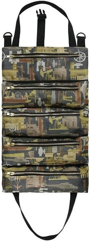 Borsa di Organizzazione per Strumenti a Rullo, Tasca per Chiavi, Borsa a Canapa Multifunzionale - Kit di Pronto Soccorso, Borsa di Carico per Attrezzatura da Campeggio - Camuffata