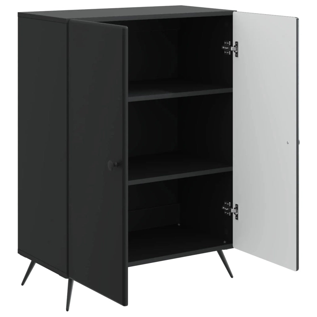Credenza Nero 66 x 34,5 x 90 cm Legno ingegnerizzato 895506