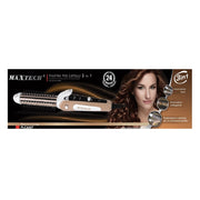 Trade Shop - Piastra Capelli In Ceramica Liscio Acconciatura 3in1 Onde Ondulato 360° Pi-ca007 -