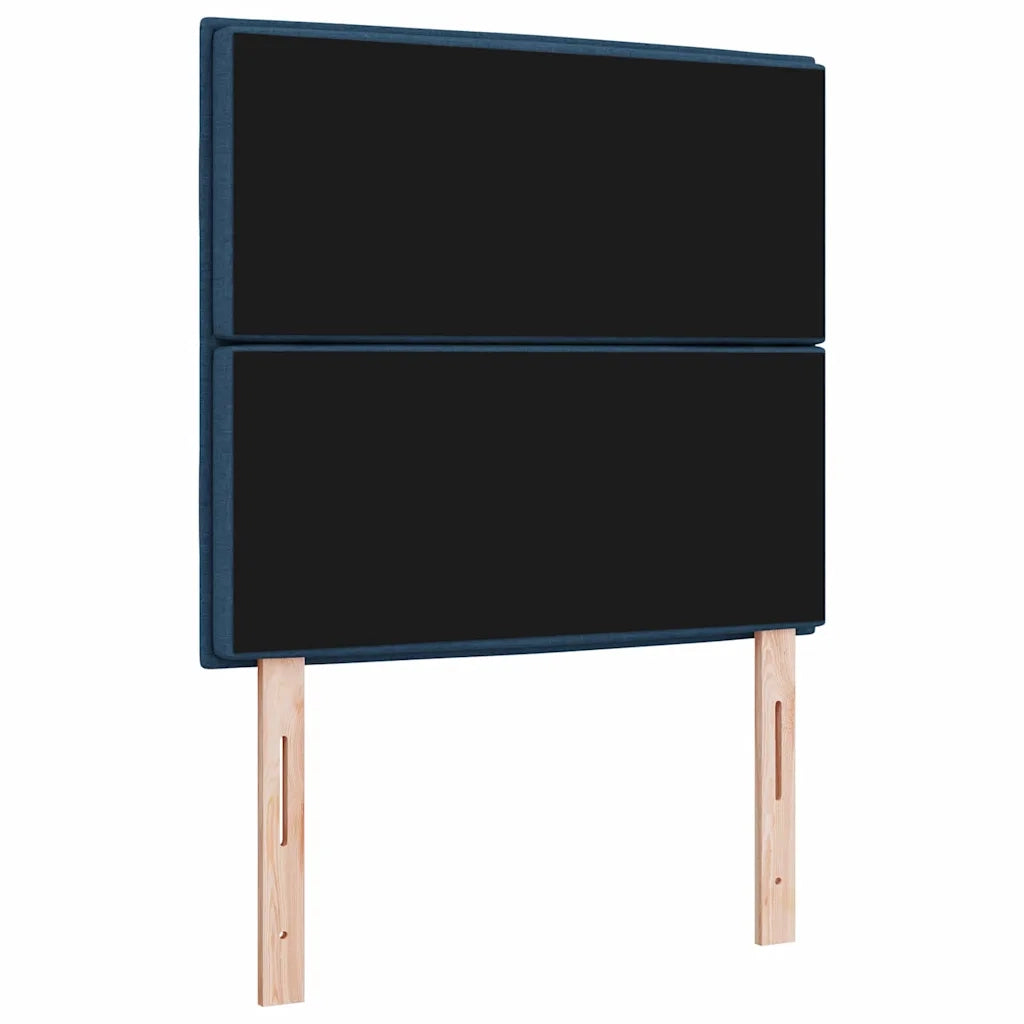 Testiera | Testata Blu 80 cm Tessuto