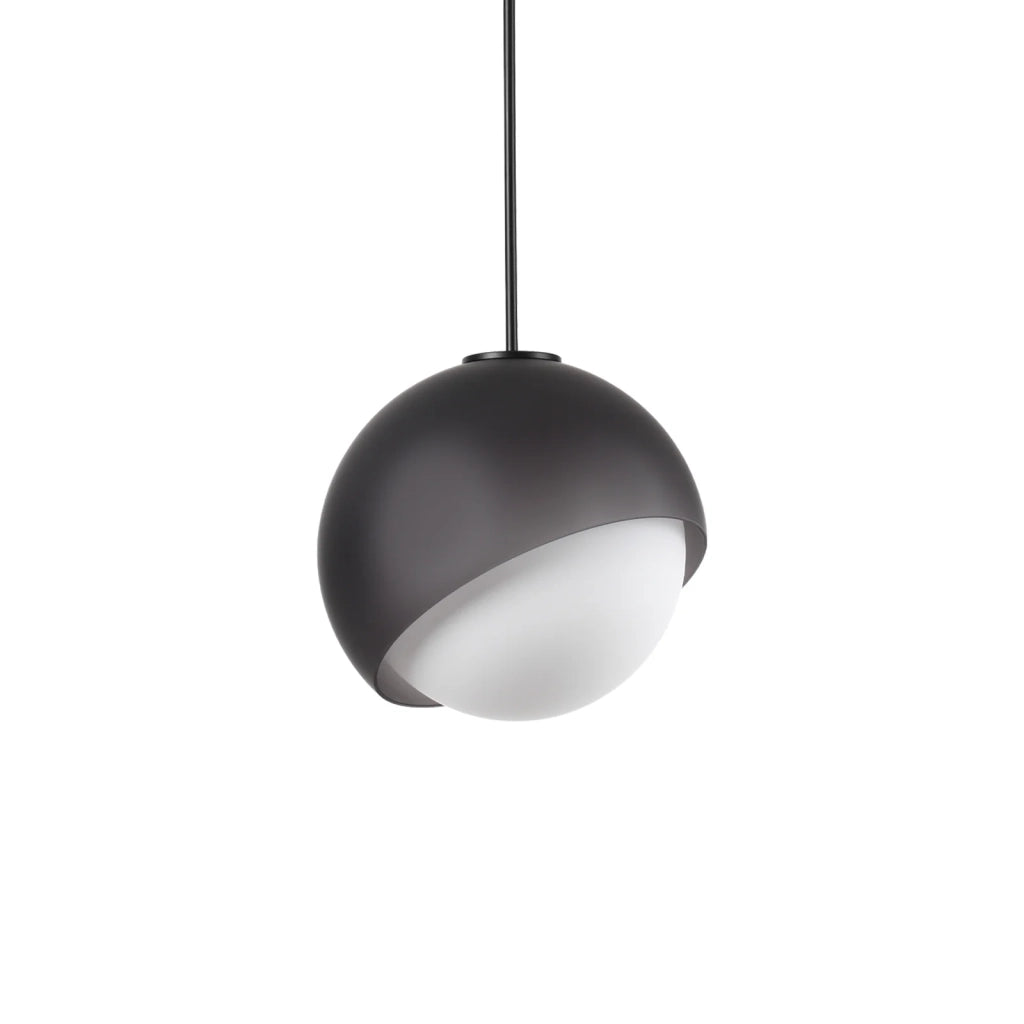 Lampada A Sospensione Bloom Nero Altezza Regolabile Ideal Lux
