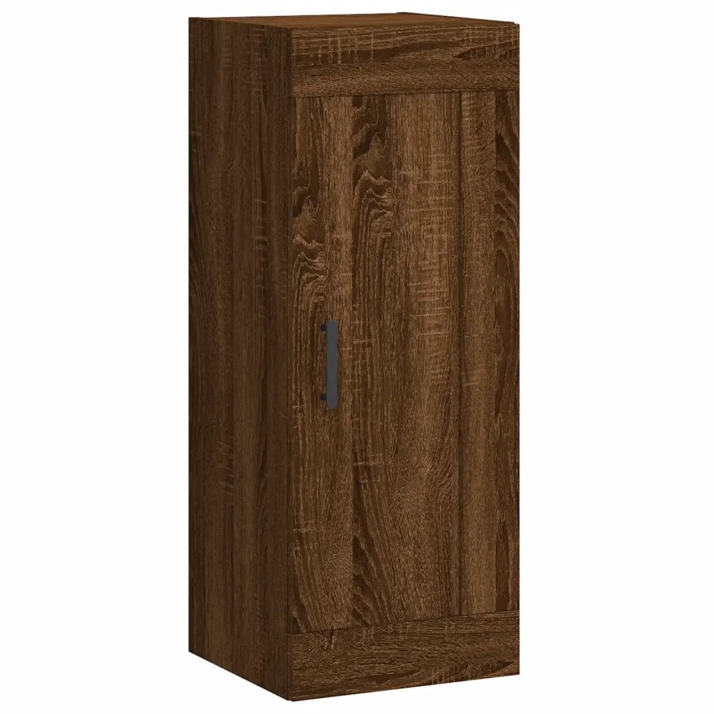 Mobile a Parete Rovere Marrone 34,5x34x90 cm Legno Multistratocod mxl 104877