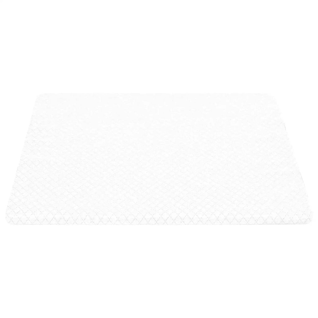 Cuscino a Wedge Bianco 69 x 64 x 19 cm Schiuma Memory CFW2067975