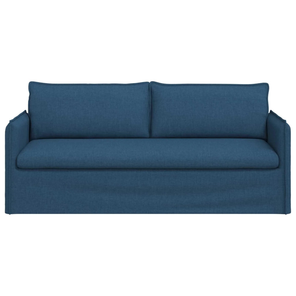 Divano Blu 196 x 82 x 85 cm Tessuto