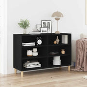 Credenza 103,5 x 35 x 70 cm Legno ingegnerizzato Rovere Nero 862590