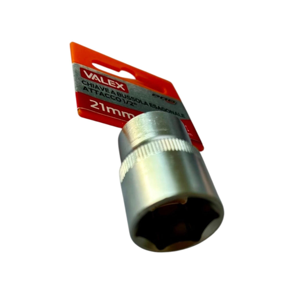 CHIAVE A BUSSOLA ESAGONALE ATTACCO 1/2" 24MM CR-V 38MM