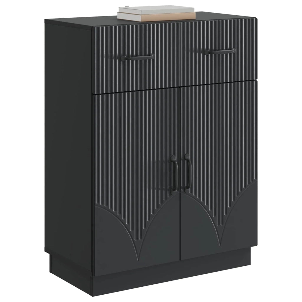 Credenza Nero 66 x 34,5 x 87 cm Legno ingegnerizzato 895326