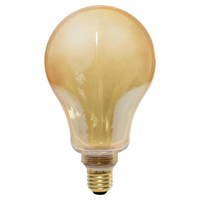 Lampadina LED E27 globo A110 ambra 4W 200lm dimmerabile