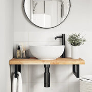 Piano da Bagno Non Trattato 100x40x4cm Legno Massello di Acacia 3279673