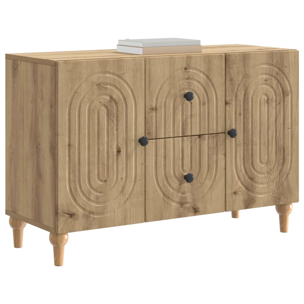 Mobile TV con cassetto Rovere Artigianale 89 x 34,5 x 60 cm
