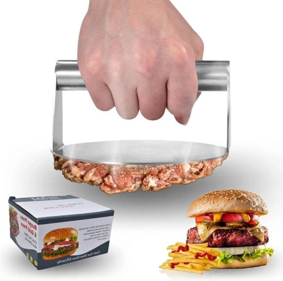 Pattini di carne per Smash Burger in acciaio inossidabile - Pattini rotondi per hamburger con protezione anti-higienica per smash burger 

Modello: 
Specifica: 
Codice prodotto: