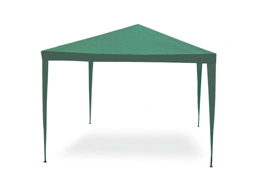 Gazebo leggero 3x4 mt acciaio, telo in PE verde 110 gr/m² Fredi Lica