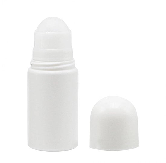 Flacone Rotolabile per Aromaterapia e Profumi - 4 Pezzi - 50 ml - Flacone Navolabile in Plastica - Leggero e Portatile - Idoneo per Aromaterapia e Profumi - Flacone Rotolabile