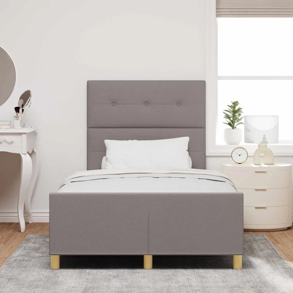 Struttura del letto con testiera Talpa 120 x 190 cm Tessuto 3344715