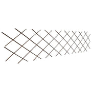 Recinzione da Giardino | Recinzione a Traliccio in Salice 5 pz 180x60 cm