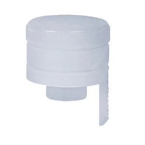 Tappi in plastica con fascetta a strappo laterale 100 pz bottiglie vino spumante