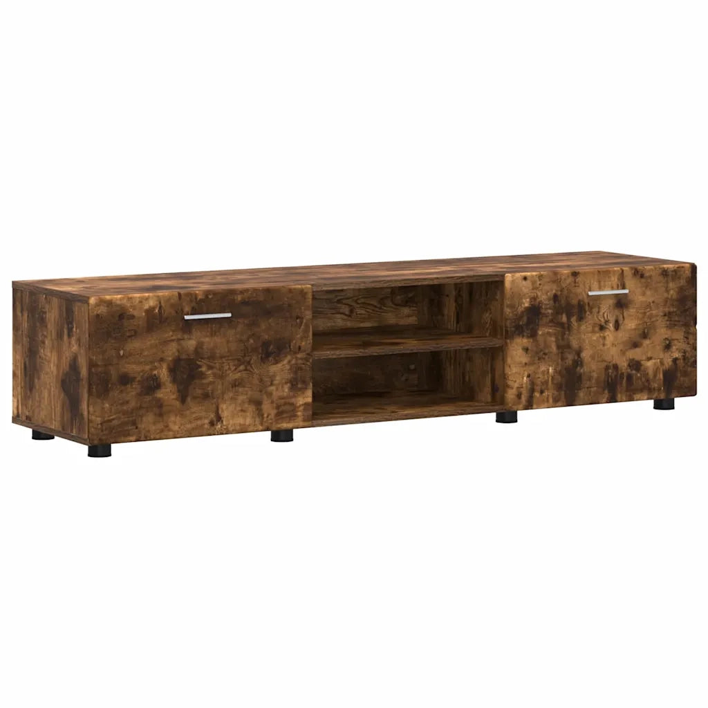 Set mobile TV FLORIN 3 pcs Rovere fumé Legno multistrato 3397939