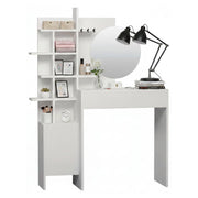 Pago, Consolle Specchio Incluso, 35x71.5x83h cm Bianco