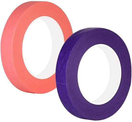 Nastro adesivo a rotolo - Qualità elevata - Dispensatore di nastro adesivo - Nastro adesivo pesante - Nastro adesivo largo - 10 mm x 50 m - Nastro adesivo per mascheratura