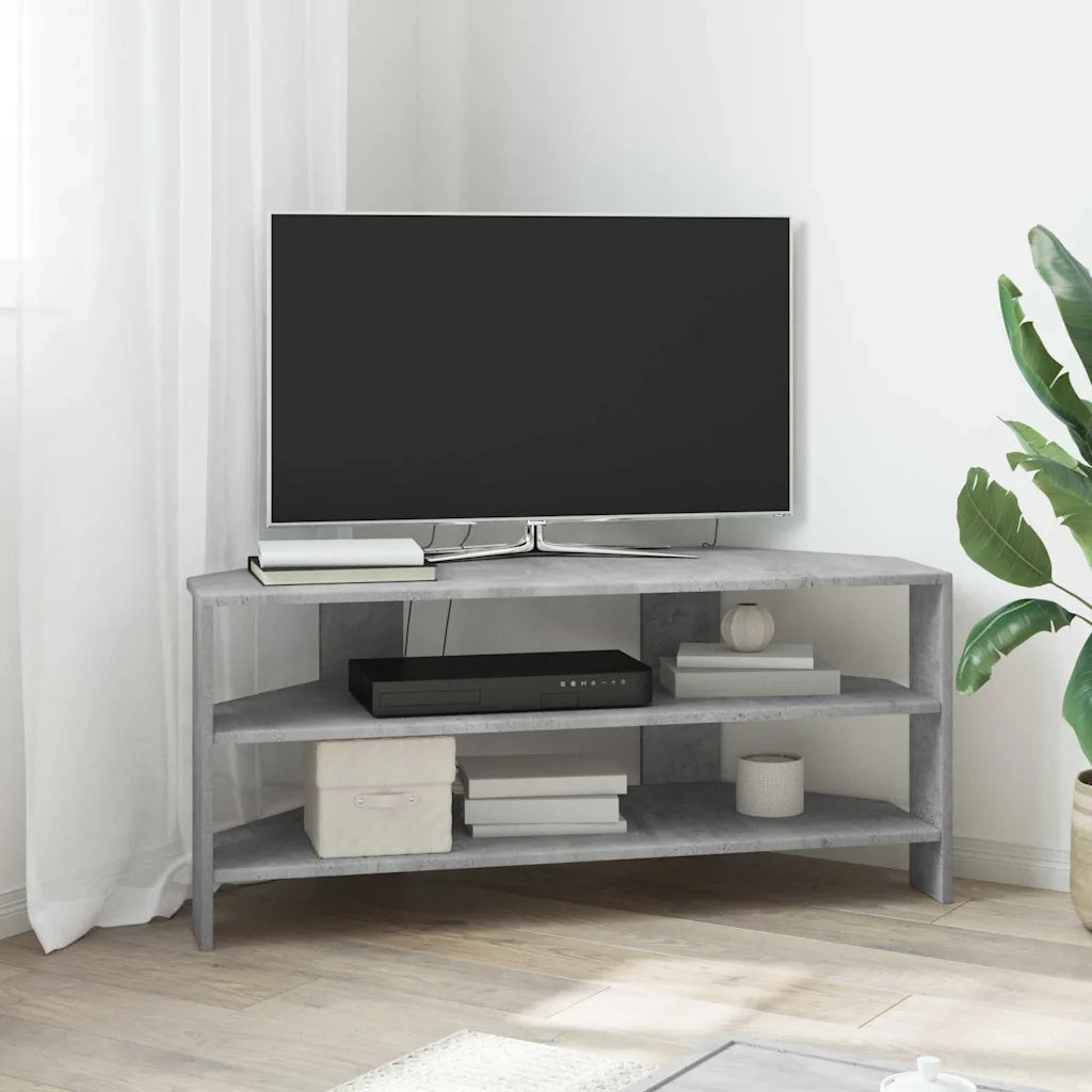 MobileTVAngolare 102x40,5x45cm Grigio cemento 889768