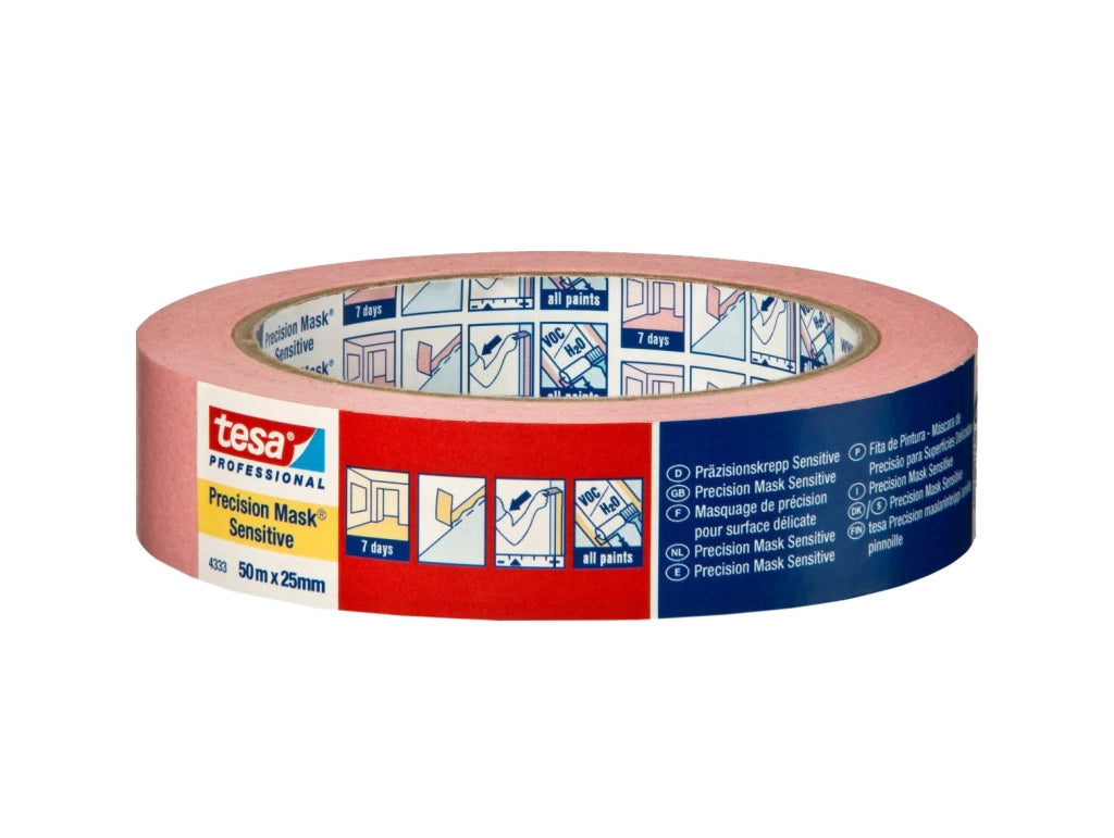 NASTRO PER MASCHERATURE 'SENSITIVE' mm 19x50 mt - 16 pezzi- TESA