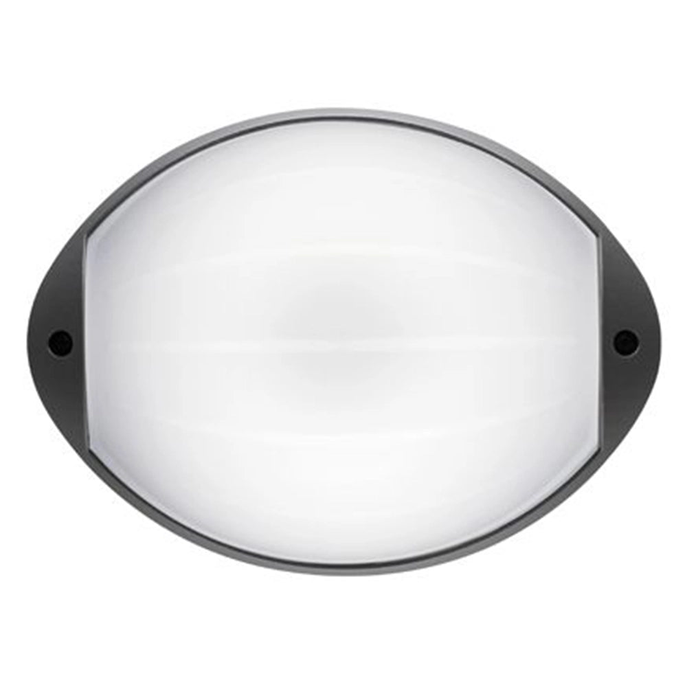Applique Aperta Contemporanea Coco Alluminio Grafite 1 Luce Led 7W 4000K