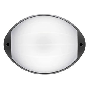 Applique Aperta Contemporanea Coco Alluminio Grafite 1 Luce Led 7W 4000K