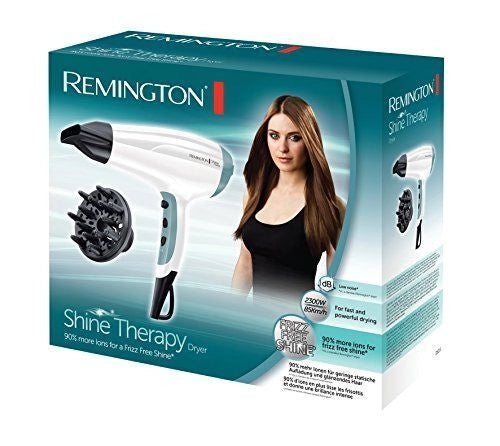Remington D5216 asciuga capelli 2300 W Blu, Bianco