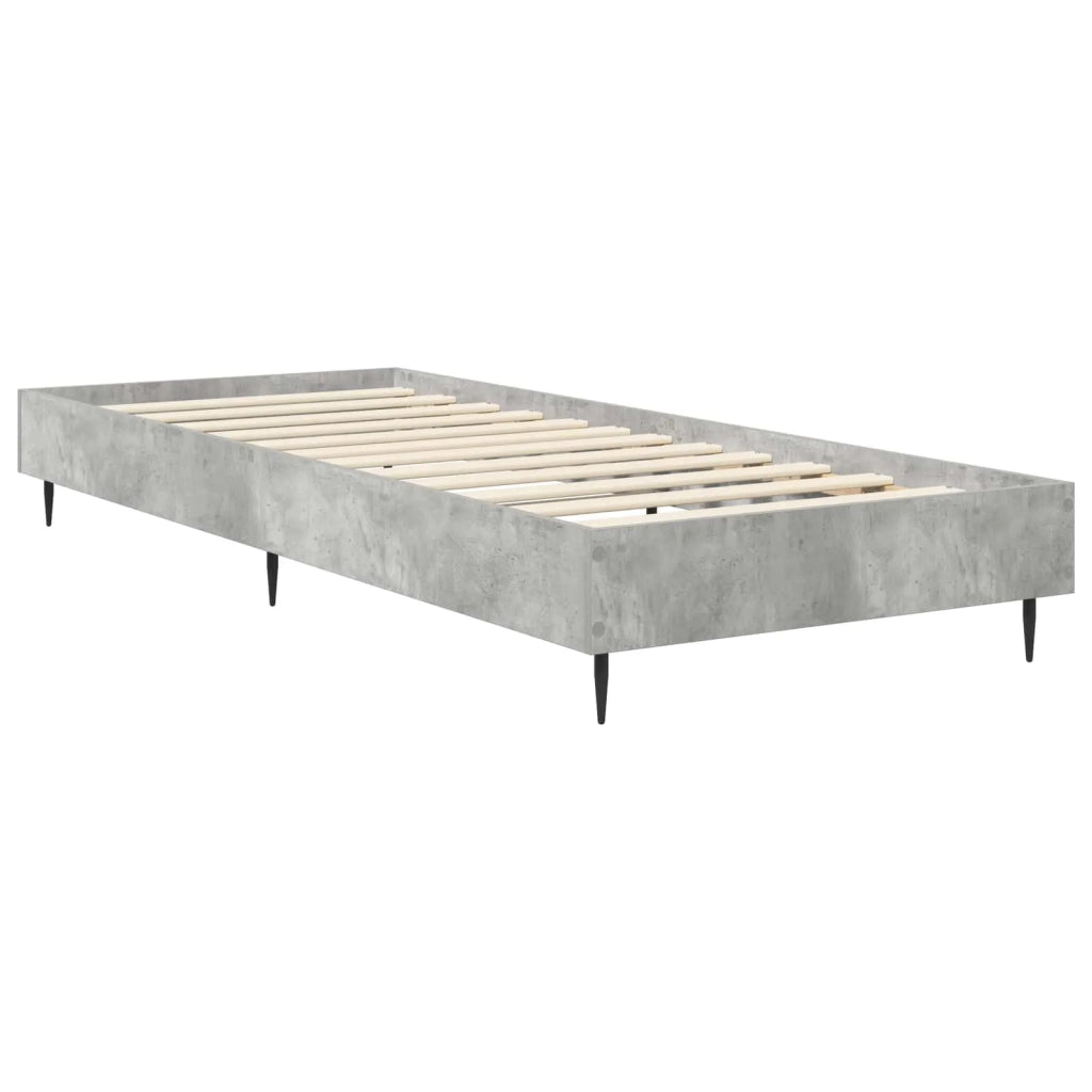Struttura del letto Grigio Cemento 80 x 200 cm