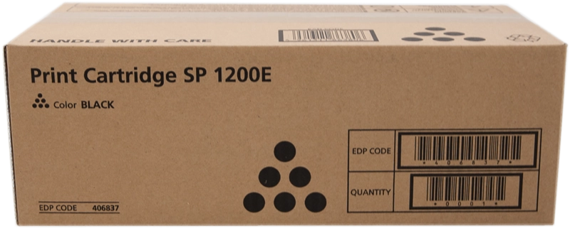 Ricoh 406837 cartuccia toner 1 pz Originale Nero