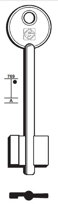 chiavi silca d.mappa art. 5id9 olc gr.19 cod:ferx.93571