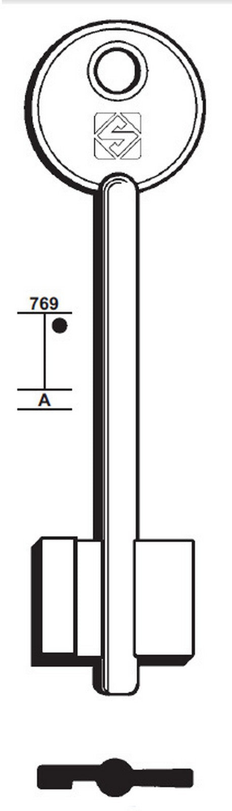 chiavi silca d.mappa art. 5id9 olc gr.19 cod:ferx.93571