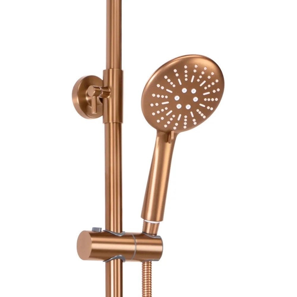 Set Doccia Con Termostato Rea Lungo Copper Brush