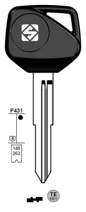 chiavi transp. vuota silca hon70te gr.96 cod:ferx.93582