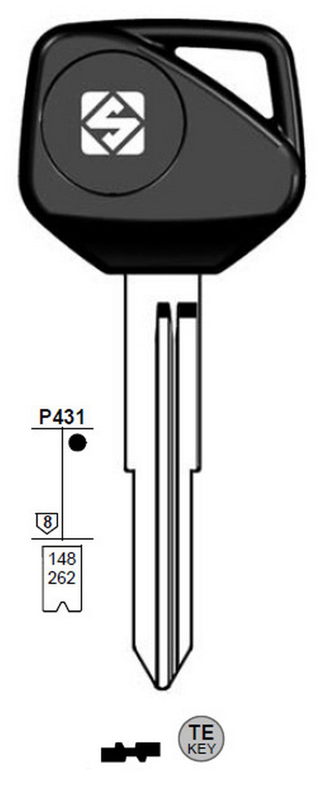 chiavi transp. vuota silca hon70te gr.96 cod:ferx.93582