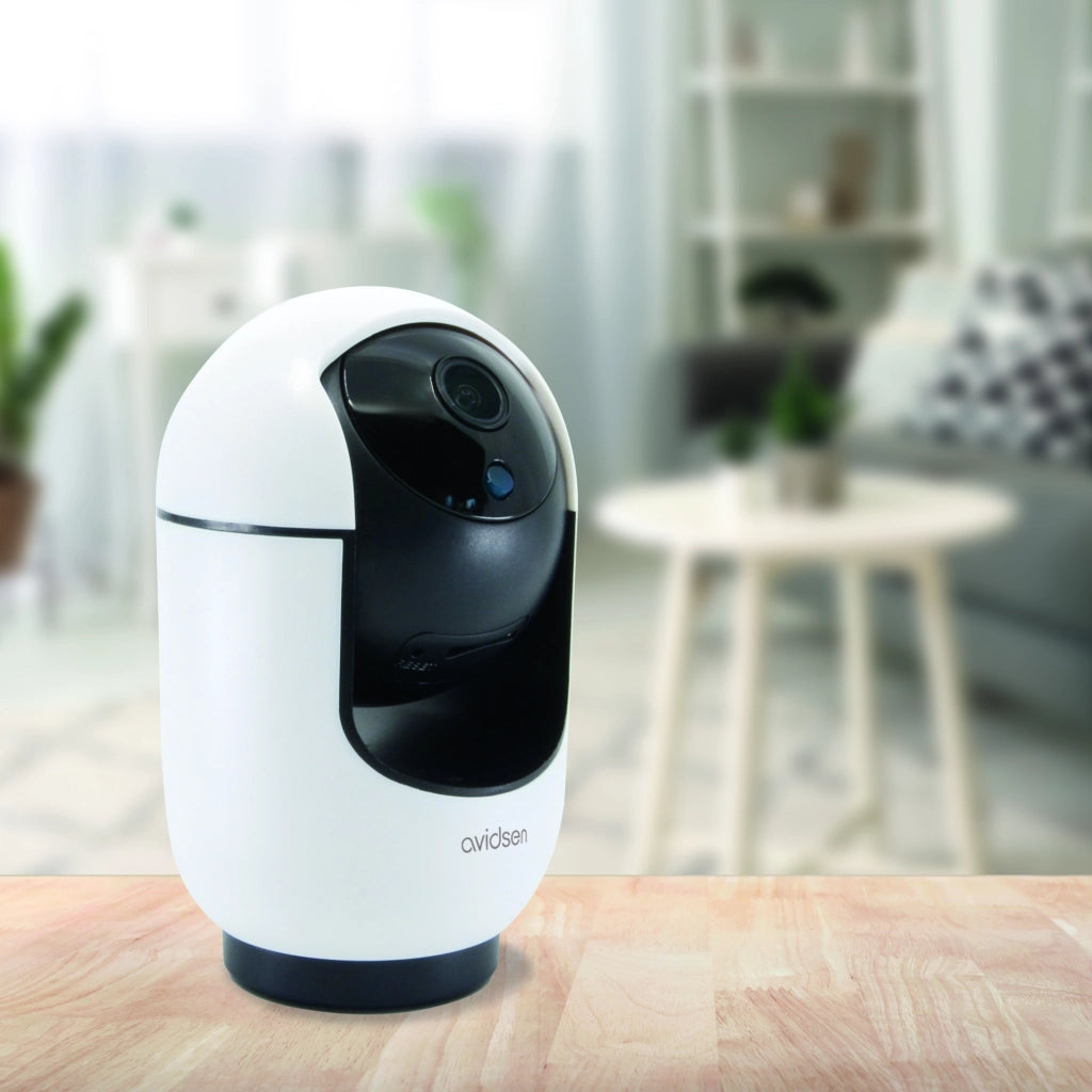 Telecamera Wi-Fi da interno 2K motorizzata 360° HomeCam Indoor 2K con sirena allarme
