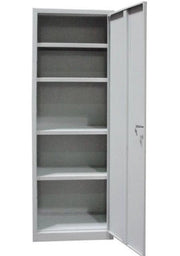 ARMADIO CON RIPIANI IN LAMIERA METALLO 1 ANTA CM.60x40x176H TUTTOPIANI SMONTATO